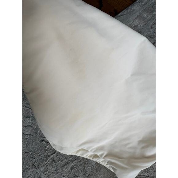 Anemos The K.M. Tie One Piece Swimsuit White Women’s Size Small - Picture 6 of 7